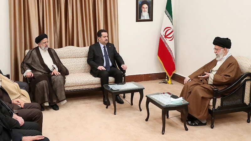 پنج محور مهم اظهارات رهبر معظم انقلاب در دیدار نخست وزیر عراق