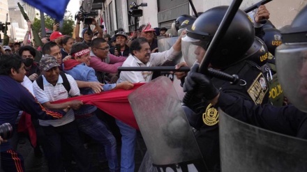 Thousands of Peruvians march in capital Lima, demanding president's ouster