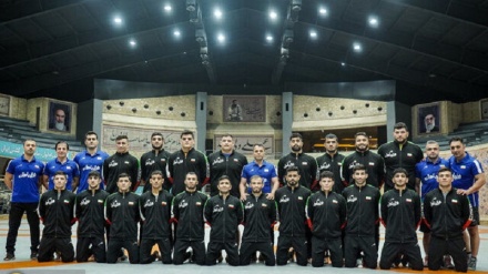 Beynəlxalğə mısobiğəonədə İroni Yunan-Roma dəçıke milli kamanda ğəhrəmonəti dumoədə, Rəyisi təbriki mesaj.