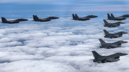 韓国軍KF-16の墜落受け、米韓空中総合訓練が延期