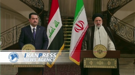 Иран Президенті мен Ирак Премьер-министрі бірлескен баспасөз мәслихатын өткізді

