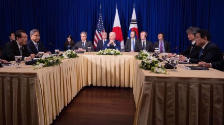 US, Japan, South Korea vow to step up joint work against North