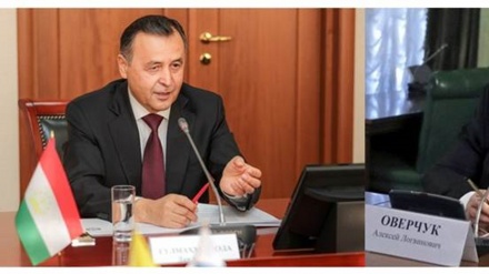 گفتگوهای اقتصادی سران روسیه و تاجیکستان