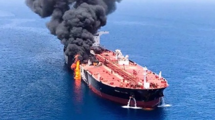 Oil tanker associated with Israeli billionaire struck by drone off Oman coast