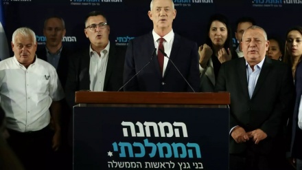 בני גנץ בנאום לפעילים: נחכה לתוצאות האמת