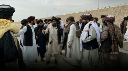 ملا برادر از سد کمال خان در نیمروز بازدید کرد