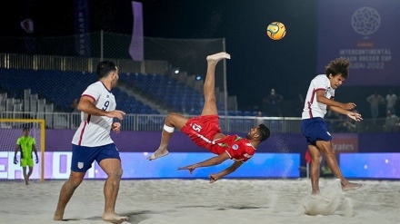 Iran beats UAE to advance to 2022 Intercontinental Beach Soccer Cup final