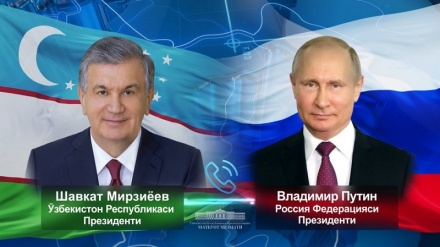 Мирзиёев ва  Путин Тошкент-Москва ўртасидаги савдо-иқтисодий ҳамкорлик масаласини муҳокма қилди