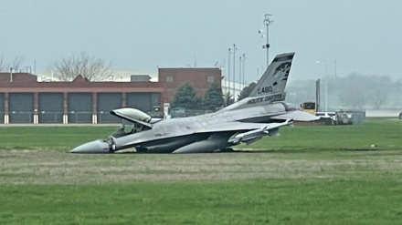 韓国軍のKF-16が墜落