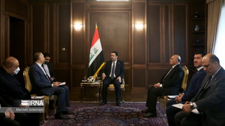  دیدار وزیر امورخارجه ایران با نخست وزیر عراق 