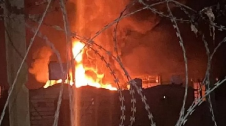 Lebanon-bound convoy of Iranian fuel tankers attacked on Iraqi-Syrian border: Sources