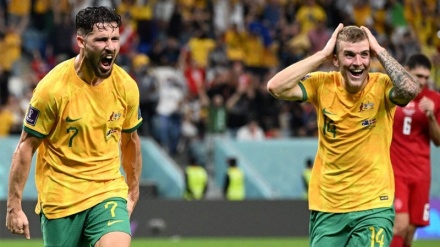 استرالیا 1 - دانمارک 0 / صعود اولین آسیاییِ به یک هشتم نهایی جام جهانی قطر