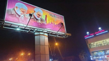 Ниневия украшена портретами мучеников Сулеймани и Аль-Мухандиса