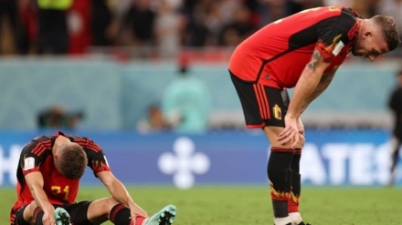  حذف بلژیک پرستاره از جام جهانی 2022 قطر