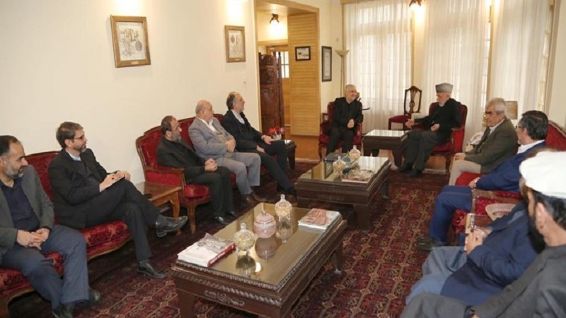 حامد کرزی و سفیر جدید ایران دیدار کردند