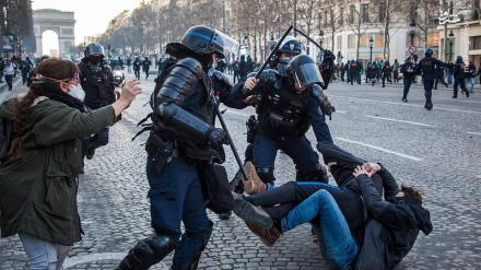 Heshtje kundër brutalitetit dhe dhunës së policisë në Francë