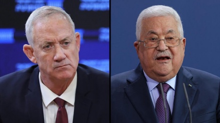 רגע לפני סיום כהונתו: בני גנץ שוחח עם אבו מאזן