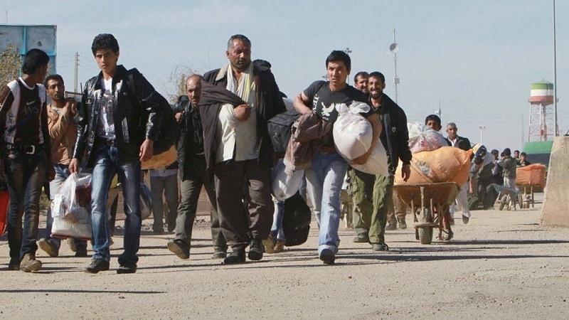 بازگشت روزانه ۱۵۰۰ افغانستانی از مرز دوغارون به کشورشان