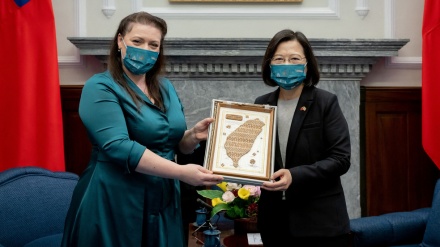 Top UK lawmaker discusses 'defense cooperation' during Taiwan visit