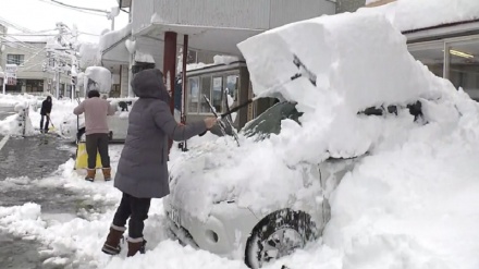 山形県で積雪2m超、今年になって初めて