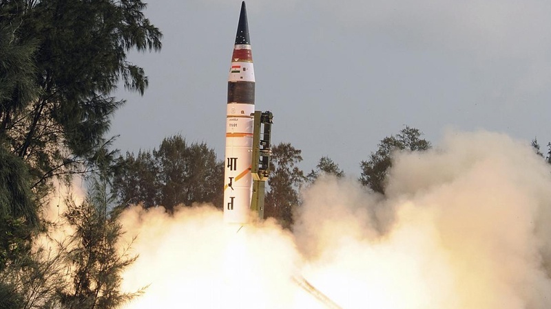 آزمایش موشکی جدید هند