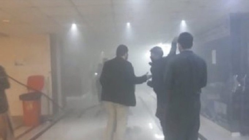 آتش سوزی گسترده در بازار داوودزی در کابل