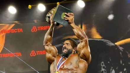  «هادی چوپان» برنده مدال طلای مسابقات مسترالمپیا در آمریکا