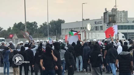 Rakyat Bahrain Unjuk Rasa Protes Zionis di Manama