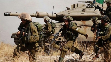 Siyonist İsrail tarafından işgal altındaki Filistin'in kuzeyinde ani askeri tatbikat 