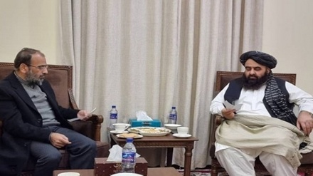 دیدار معاون سفیر ایران با وزیرخارجه حکومت طالبان در کابل 