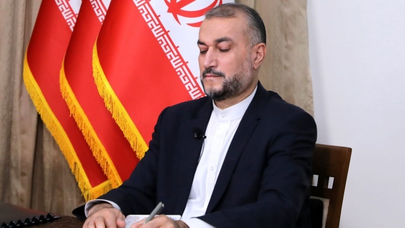تاکید وزیر خارجه ایران بر اقدام جامعه جهانی در قبال جنایت صهیونیستها در جنین