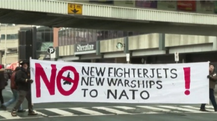 Canadian protesters call for withdrawal from NATO amid 'proxy war' in Ukraine