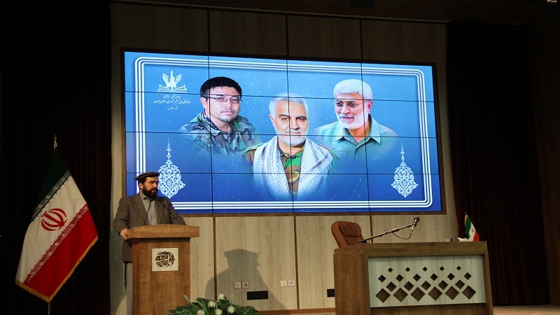 همایش شهید سلیمانی از سوی مهاجرین افغانستانی در مشهد