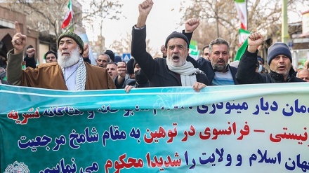 Usai Salat Jumat, Warga Iran Demo Kecam Charlie Hebdo (2)
