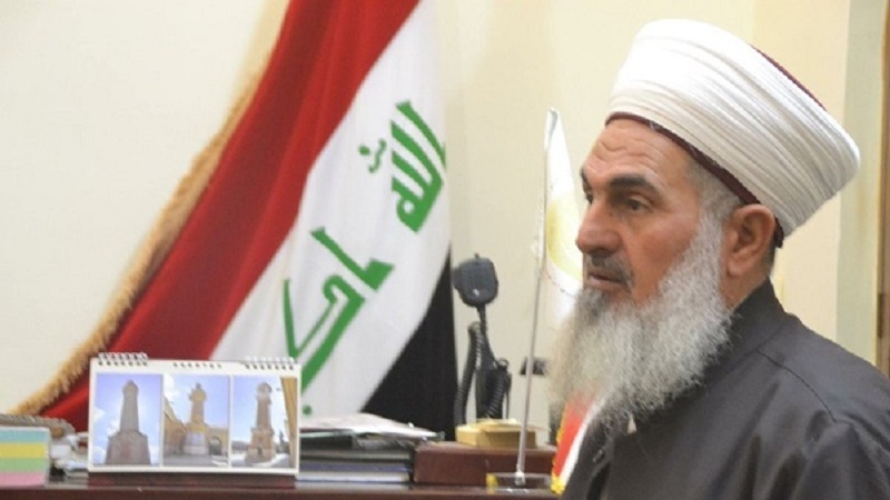 Mufti wa Masuni Iraq: Jinai dhidi ya makamanda wa muqawama inalazimu kulaaniwa Marekani