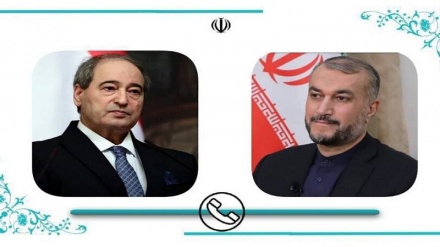گفت وگوی تلفنی وزیران خارجه ایران و سوریه