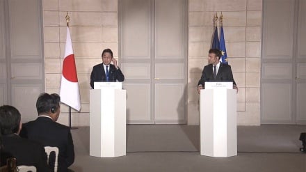 岸田首相がマクロン仏大統領と会談、G7広島サミット成功へ連携