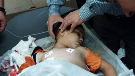 一名巴勒斯坦儿童在伯利恒殉难