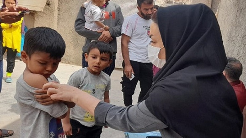 طرح واکسیناسیون سرخک برای اتباع خارجی در ایران آغاز شد