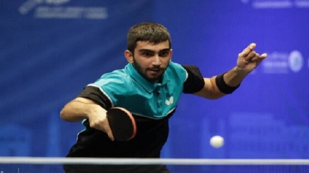  شگفتی سازی پینگ‌پنگ‌ باز ۱۷ ساله ایرانی در  مسابقات بین‌المللی قطر  