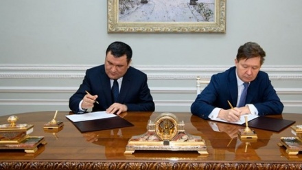 امضای سند«نقشه راه» همکاری بین ازبکستان و روسیه در صنعت گاز