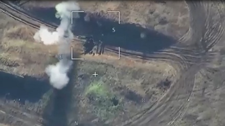 Drone Bunuh Diri Rusia Hancurkan Howitzer Ukraina