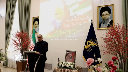 Third martyrdom anniv. of Lt. Gen. Soleimani commemorated in Tajikistan