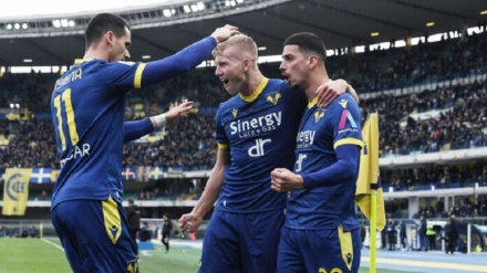 Italia. Calcio, Serie A: H.Verona-Lecce 2-0