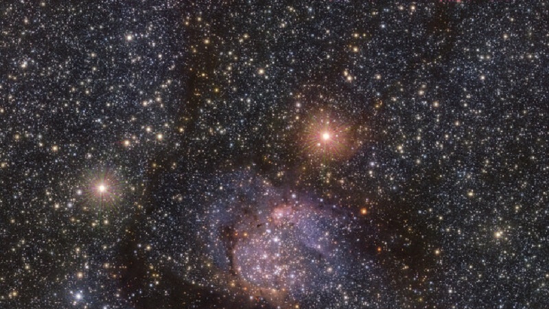 Una culla di miriadi di stelle nascosta nella Via Lattea