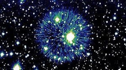 Le conseguenze di una collisione stellare avvenuta 850 anni fa