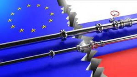 Russia, riduzione delle riserve di gas europee