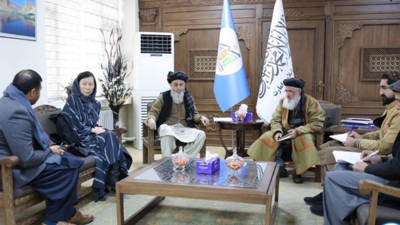 دیدار سرپرست وزارت اقتصاد طالبان با رییس سازمان جهانی غذا