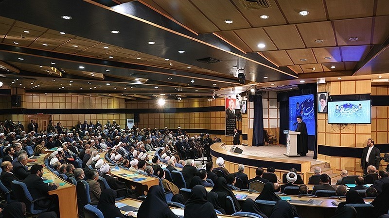 Kongres Nasional Namaz ke-29  di Tehran, Kamis (26/1/2023).