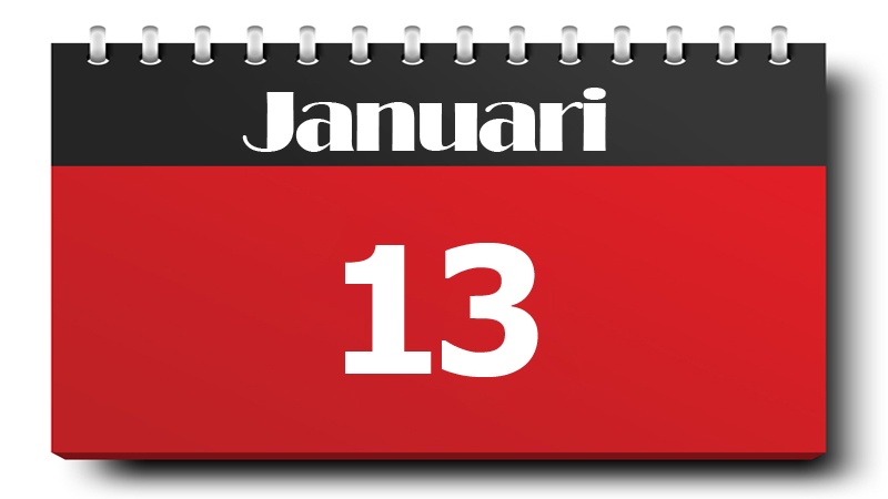 13 Januari 2023.